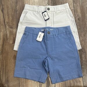 Johnnie-O Boys Size 8 Blue and Gray Shorts
